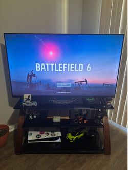 Vizio 55” tv and tv stand