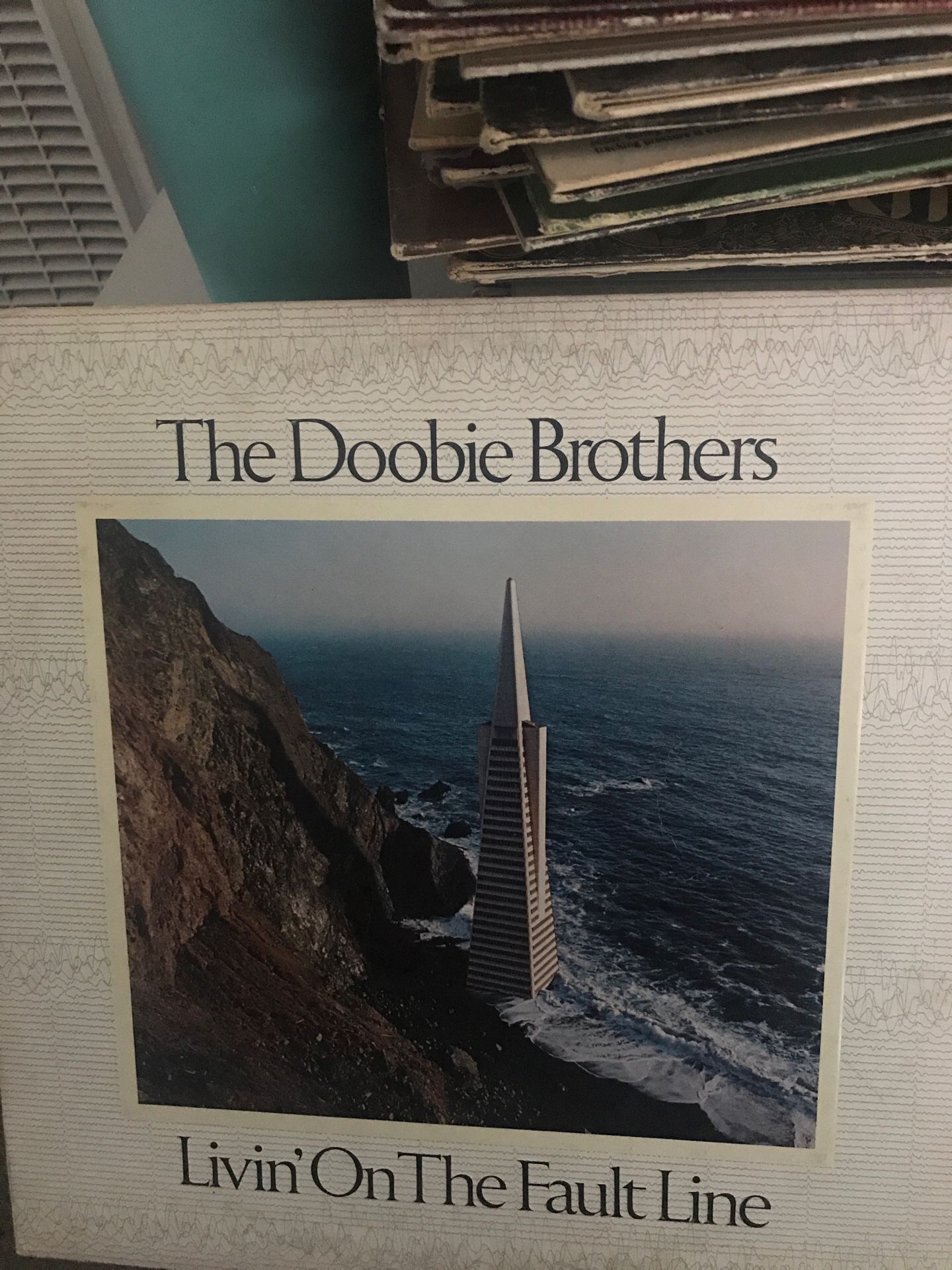 Original The Doobie Brothers Livin on the fault line Vinyl