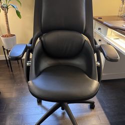 All33 Ergonomic Vegan Leather Desk Chair - Brand New