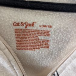 Girls zip up hoodie, size 10-12