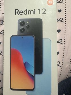 Redmi 12 sky blue 4gb ram 128g