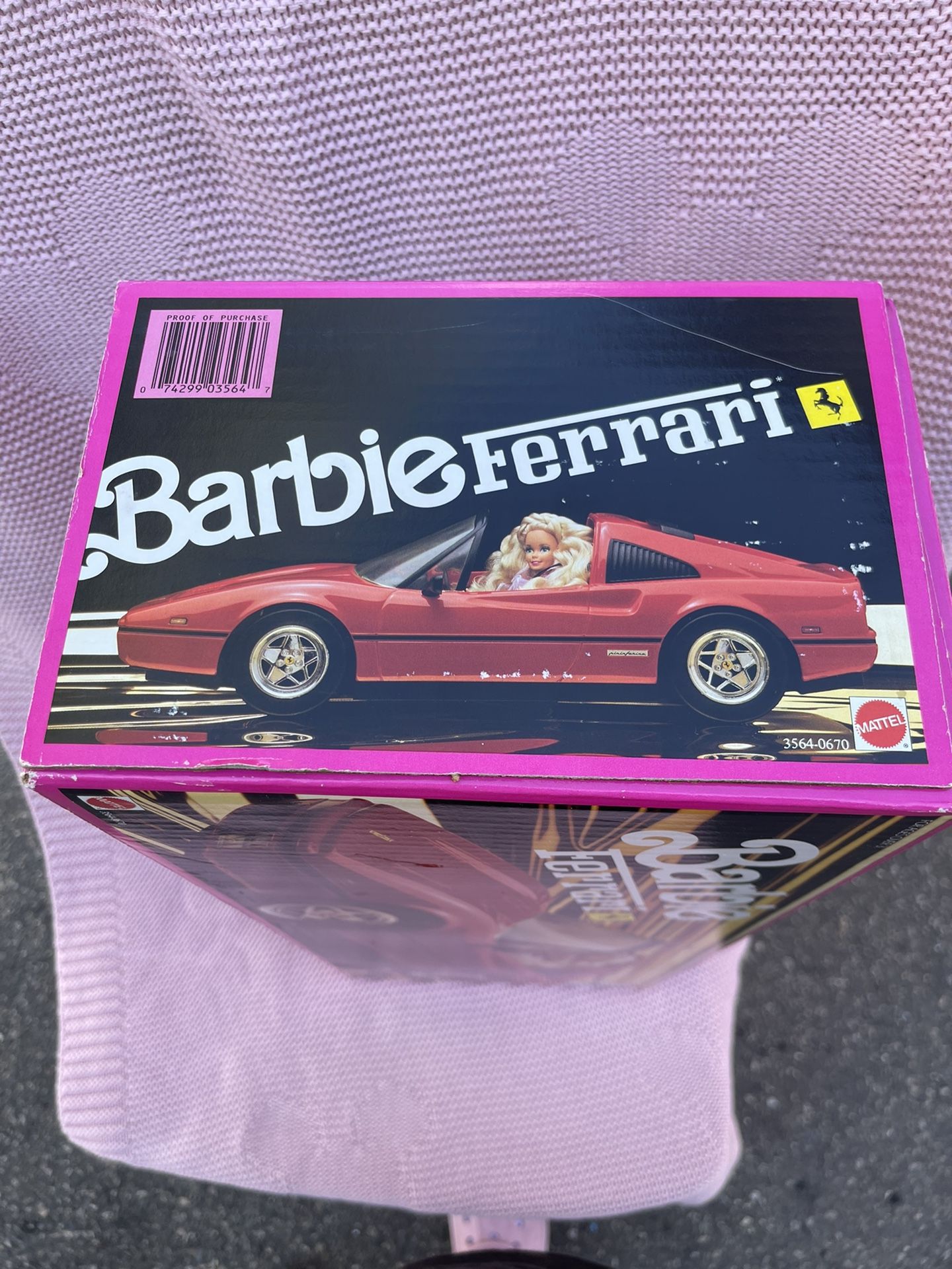 Factory Sealed Barbie Ferrari for Sale in Winter Hill, MA - OfferUp