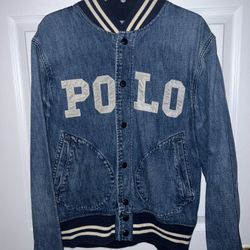 Polo Denim Varsity Jacket