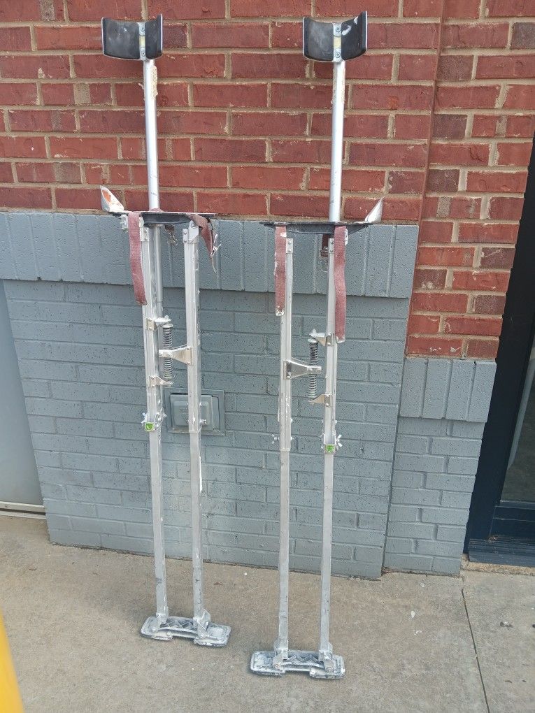 Gyptool Drywall Sturdy Light Weight Stilts 38" -64"