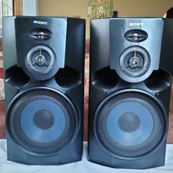 Sony SS MG110 Bookshelf Speakers 