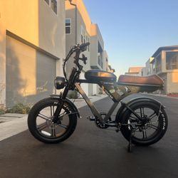 MOVCAN V30 1000w E-bike Like New