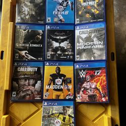 PS4 Games  20 For all 10