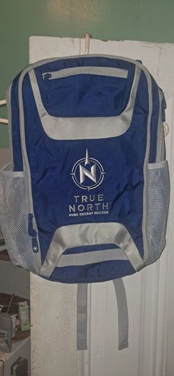 True North Pure Energy Seltzer Laptop backpack with Phone Charger, New