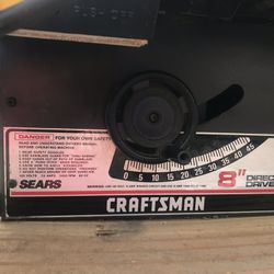 Craftsman 8 Inch Direct Drive Table Saw