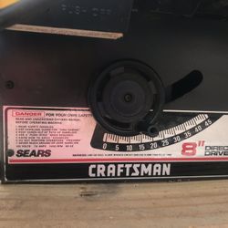 Craftsman 8 Inch Direct Drive Table Saw