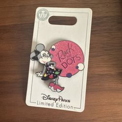 Disney Parks Minnie Mouse Rock The Dots 2019 Limited Edition Pin