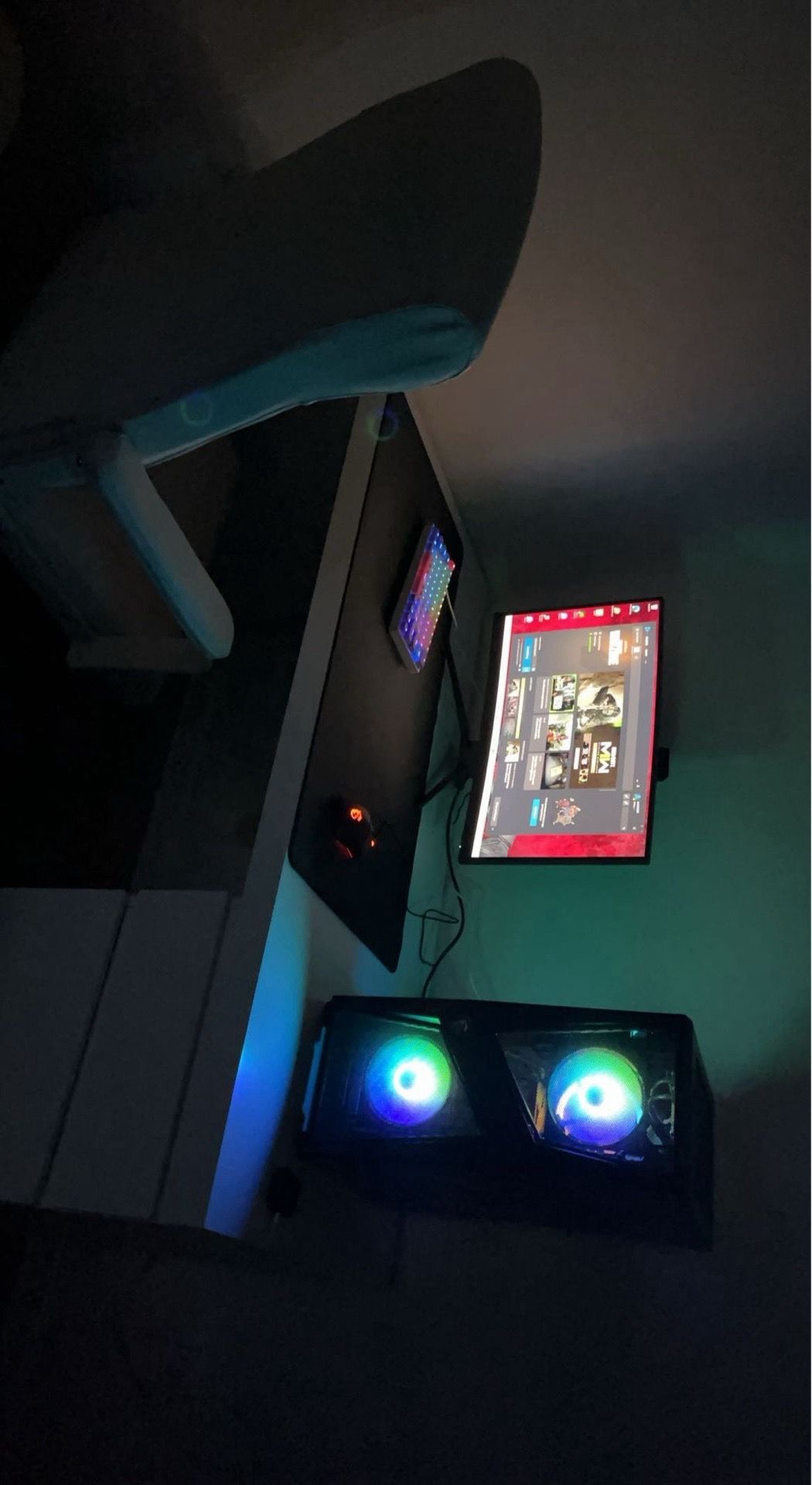MSI Aegis RS Gaming PC i5-11400F RTX 3060 16GB RAM 1TB SSD + KB/Mouse