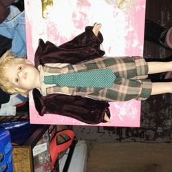Collector Porcelain Doll