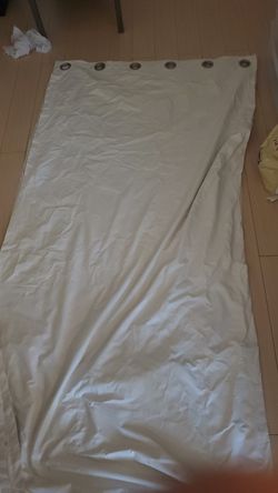 Three 83" x 41" (approximate) curtains