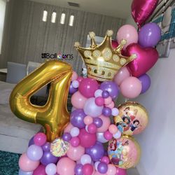 Balloons Bouquet- Decorations- Happy Birthday 