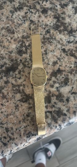 14k gold omega watch