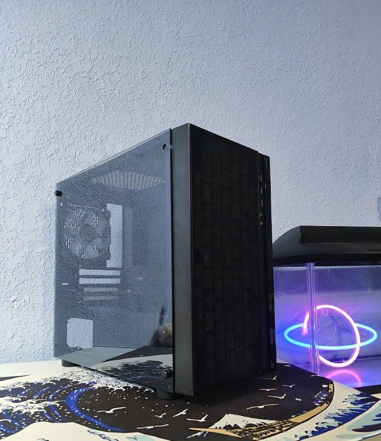 Gaming PC Case with 4 ARGB Fans
