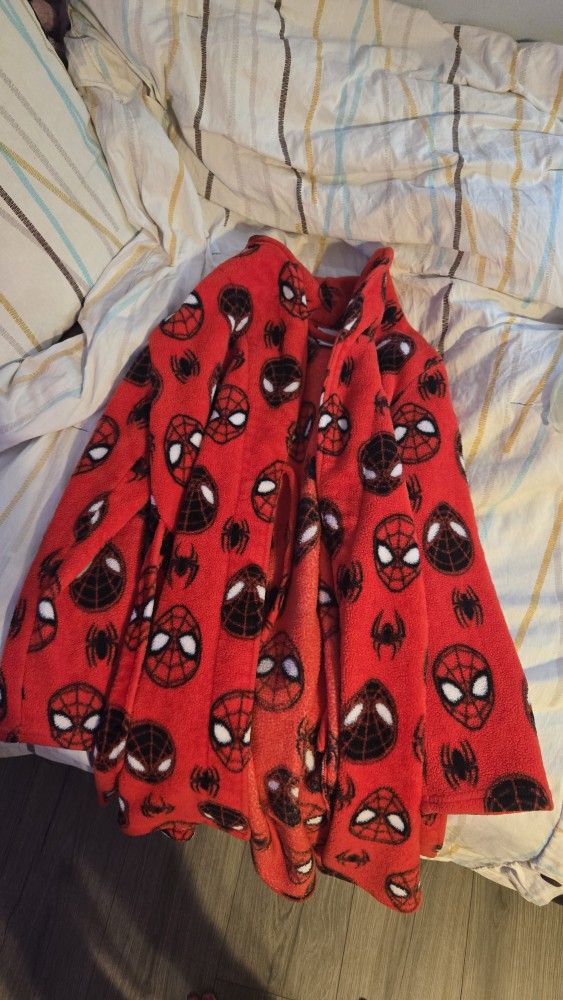 Boys Spider-Man Robe