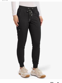 Black Scrub Pants