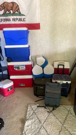 Lot of Assorted Coolers and Insulated Bags