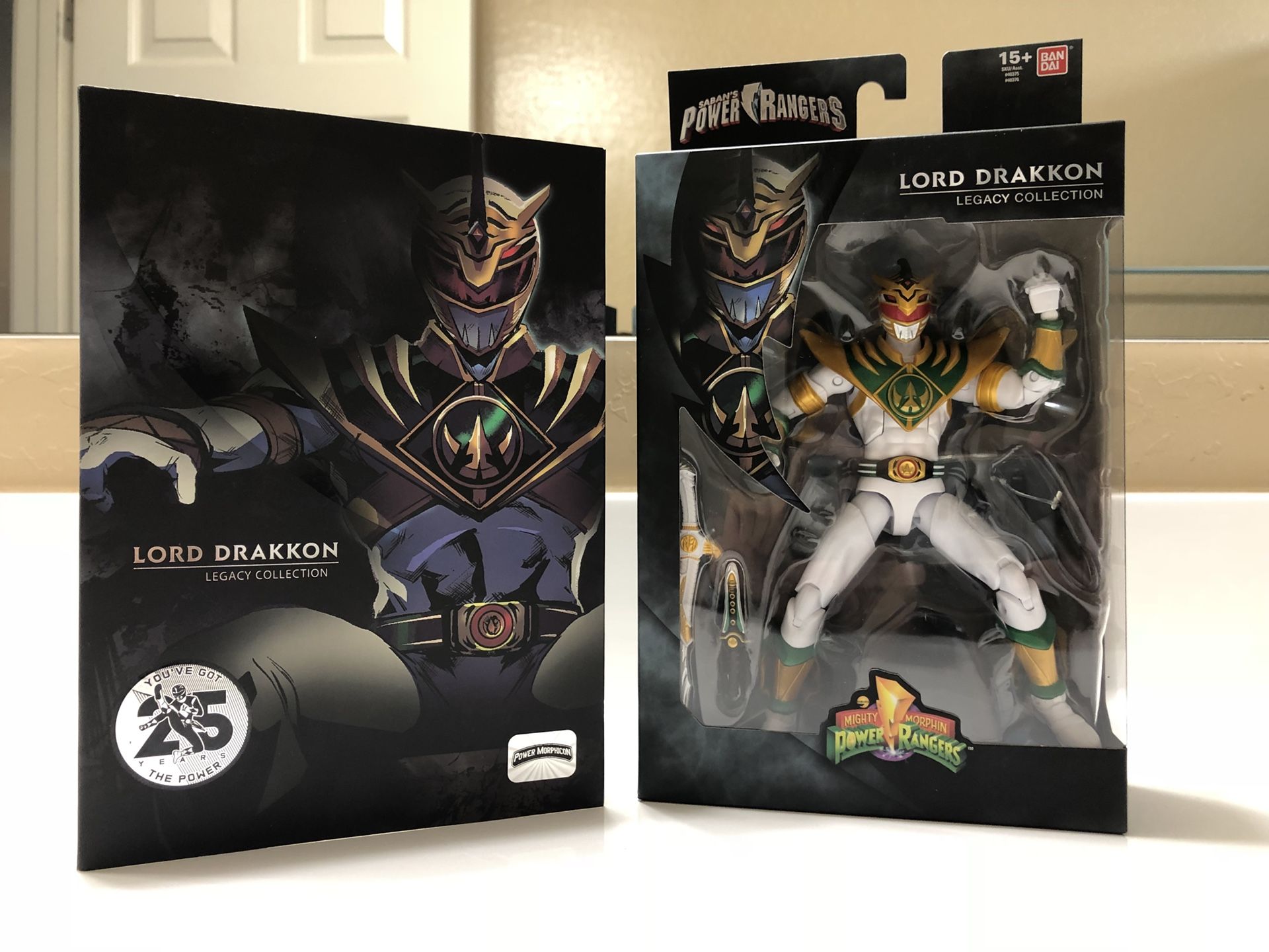 Lord Drakkon Power Rangers Legacy Figure + Posters