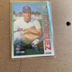 Ivan Rodriguez Baseball Card S