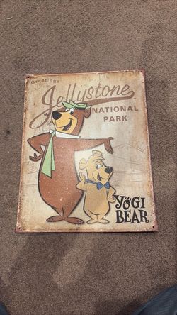 Yogi Bear Poster metal