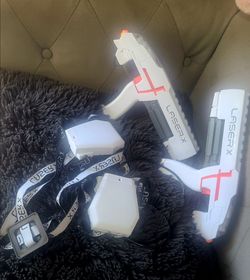 Laser X Laser Tag Set 2 Guns and Receivers