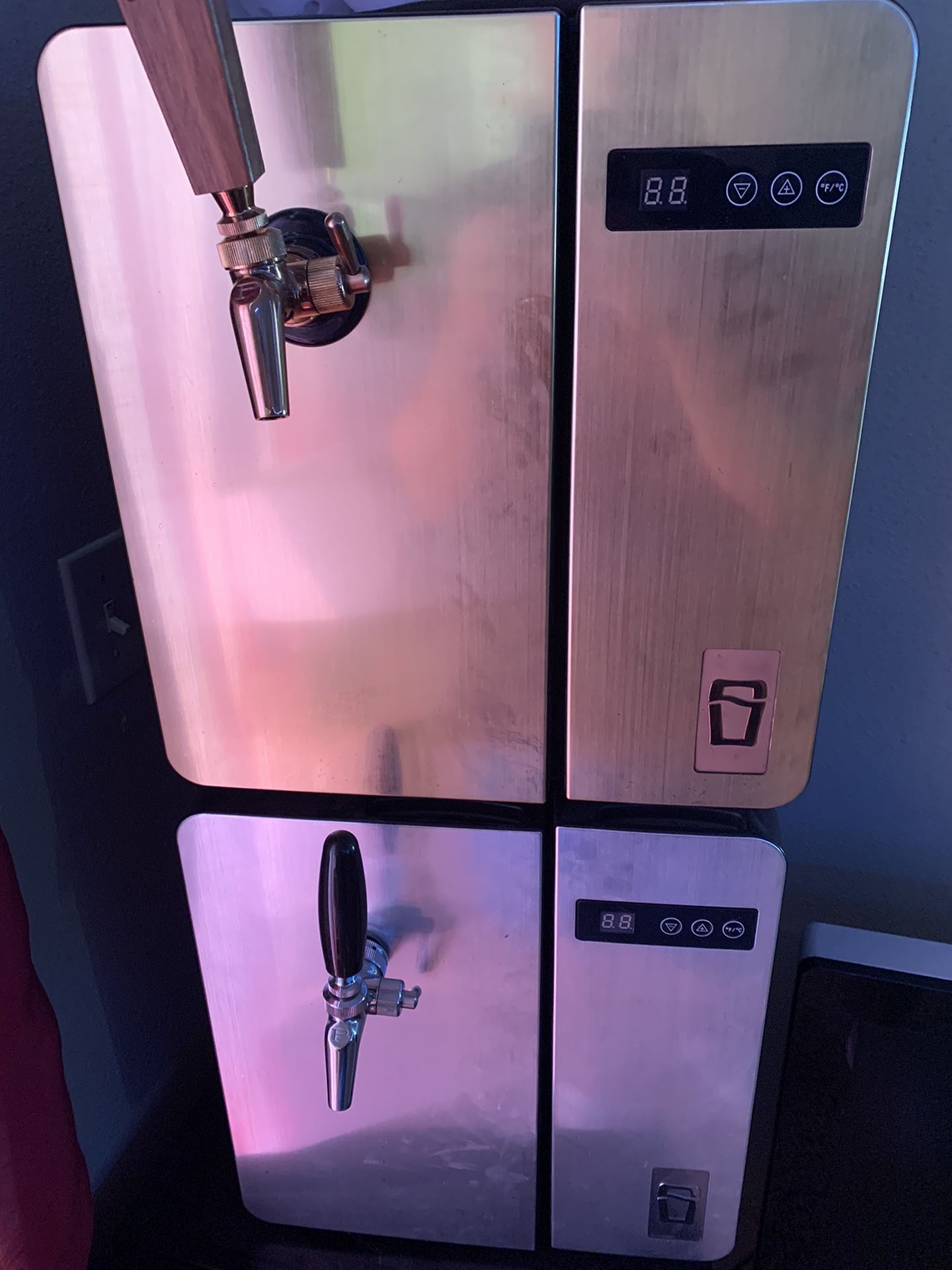 Mini Keg Kegerator Fridge