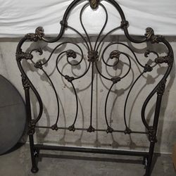 Heavy Iron Twin Bed Headboard