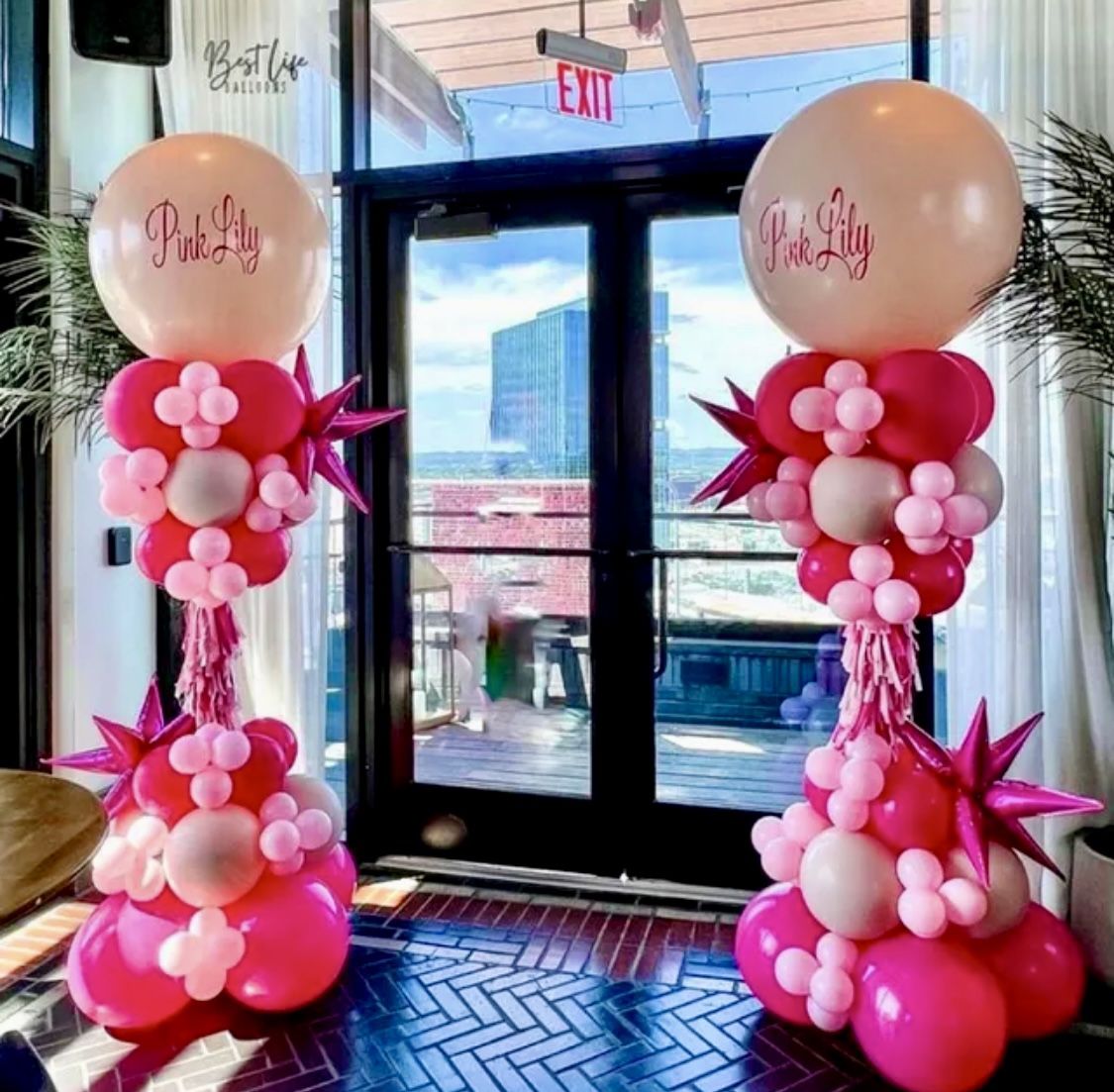 Balloon Columns Fancy