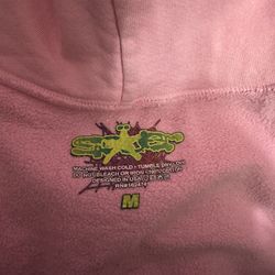 Spider Hoodie Pink Men’s Medium 