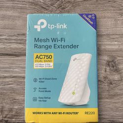 Tp- Link Mesh Wi-Fi Range Extender