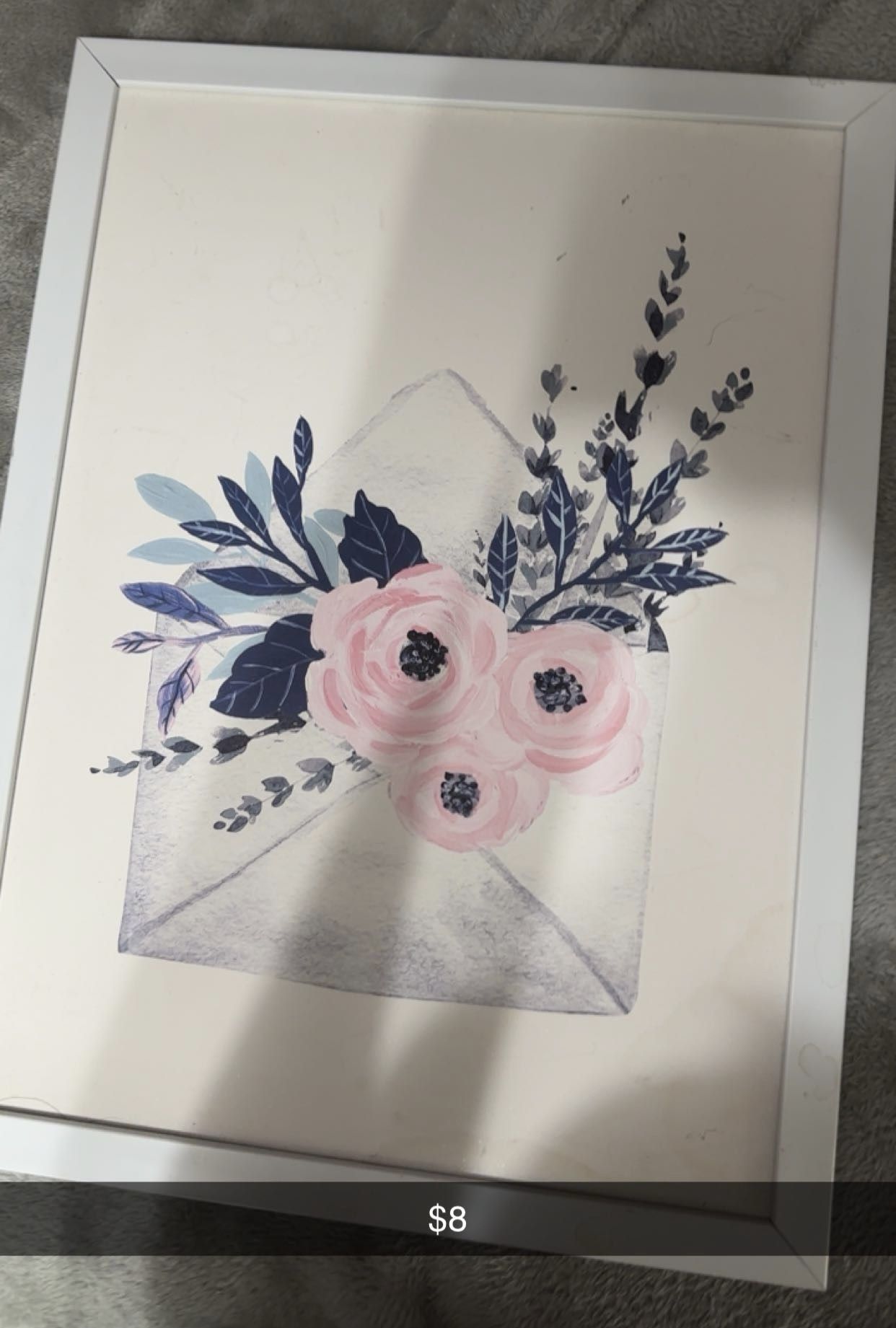 floral wall picture