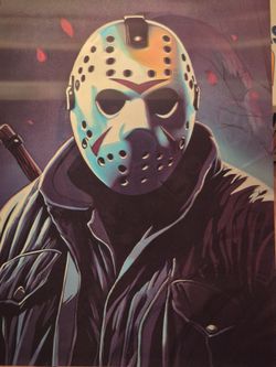 12x16 Jason Vorhees Lenticular Print