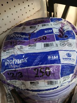 New Romex Wire 12/3