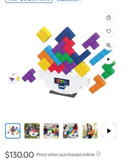 Large Tetris game