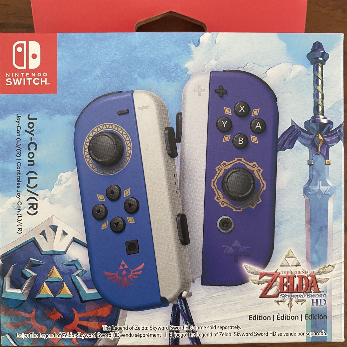 Joy Con L R Zelda Skyward Sword Hd Brand New For Sale In West Palm Beach Fl Offerup