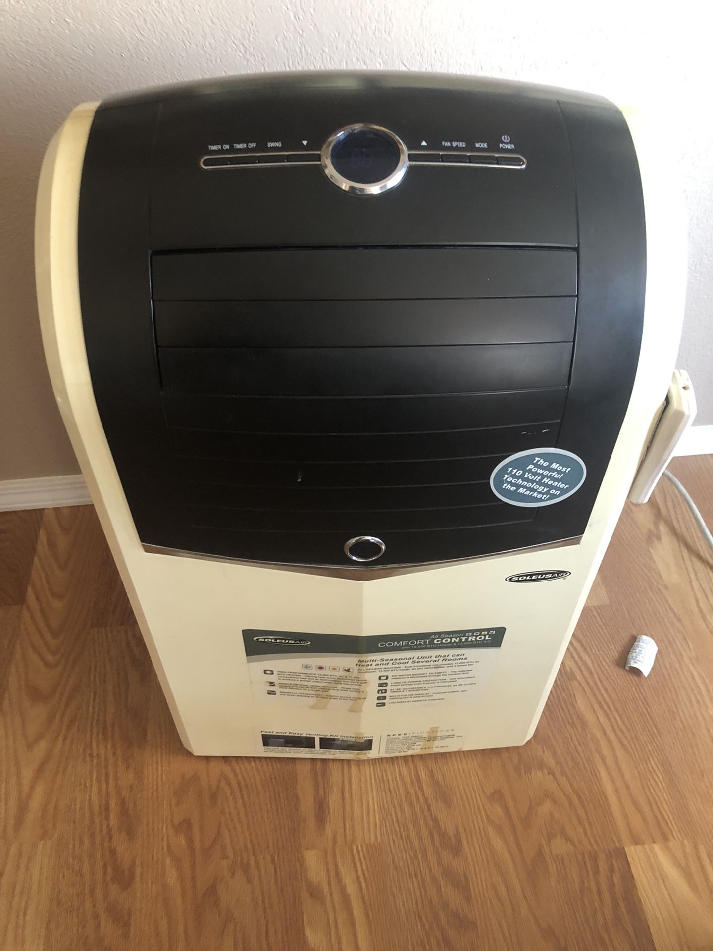 Soleus Double Hose Portable 13,000BTU AirConditoner/Heater
