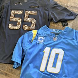 San Diego (LA) Chargers jerseys New XL Never Worn