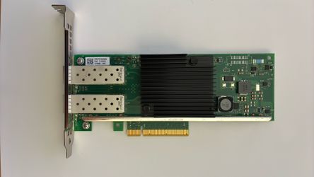 Dell 0Y5M7N Intel X710-DA2 DP 10Gbps Direct Attached SFP+ Converged Network Adapter Card - Used