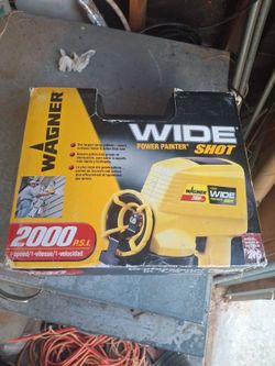Wagner Wide Shot Power Painter 2000 PSI