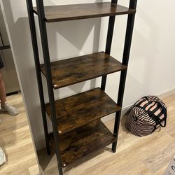 Like New Wooden Shelves / Tiered Shelving Unit