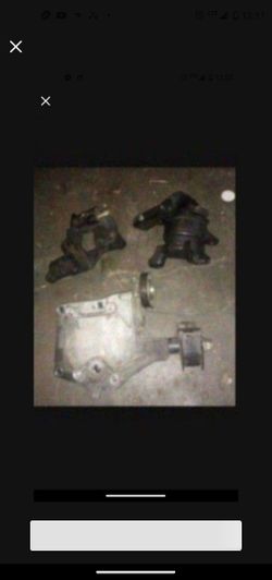 1996/2000 Honda Civic EX Power Steering Bracket Driver Side Motor Mount And AC Bracket