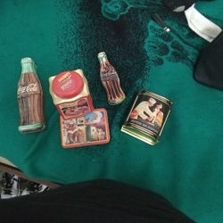 Collectable Coca Cola Tins