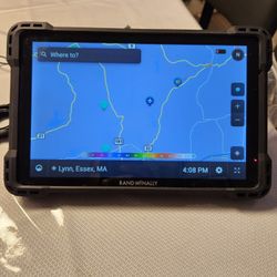 Rand McNally TND 1050 10-inch GPS Truck Navigator, Easy-to-Read Display, Custom Truck Routing, Rand Navigation, and Removable Guard, Black