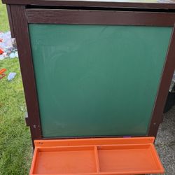 White board/chalk Board Easel 