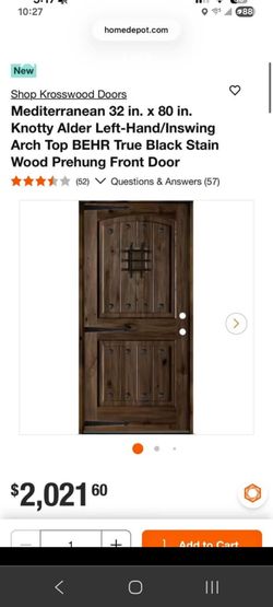 32x80 solid wood door