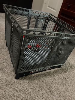 WWE Wrestling Ring Toy with Steel Cage & Accessories