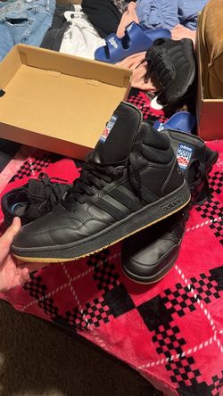 Adidas Hoops Mid-Top Sneakers Black